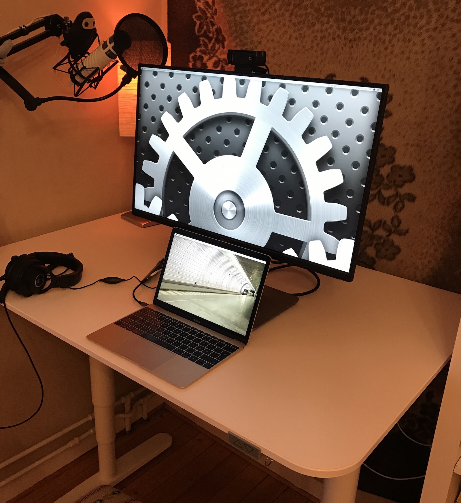 Current desk setup