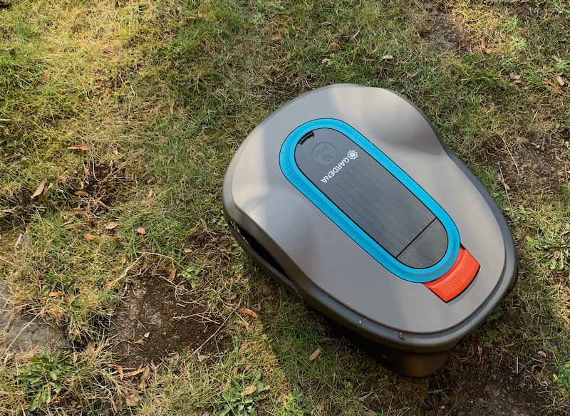 Robot lawnmower, boldly going where no robot has gone before