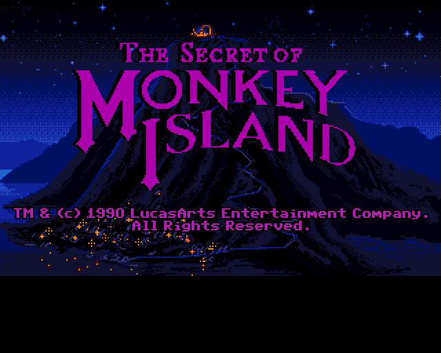 The secret of Monkey island, from 1990