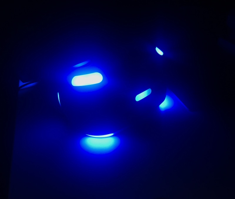 Playstation VR shining in the dark